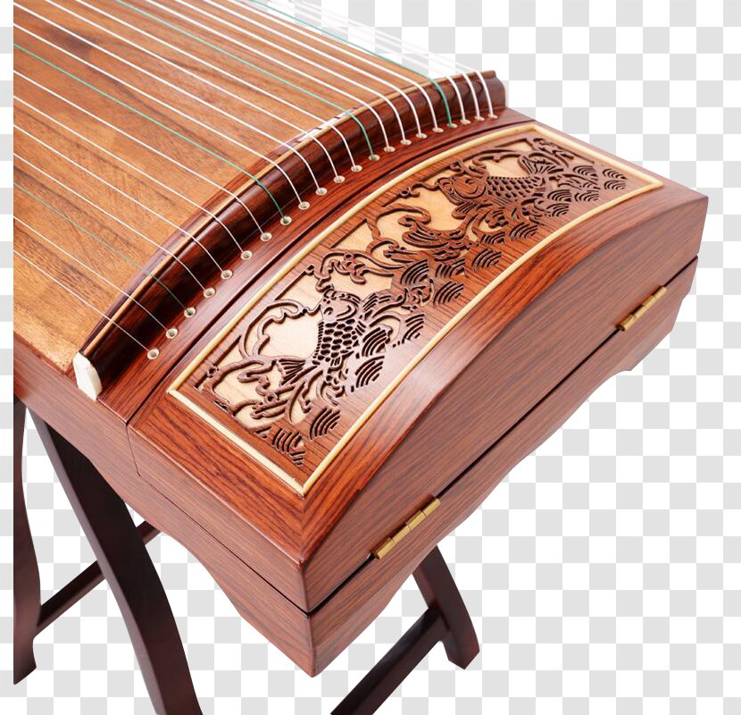 Zither Guzheng Musical Instruments Koto String - Silhouette Transparent PNG