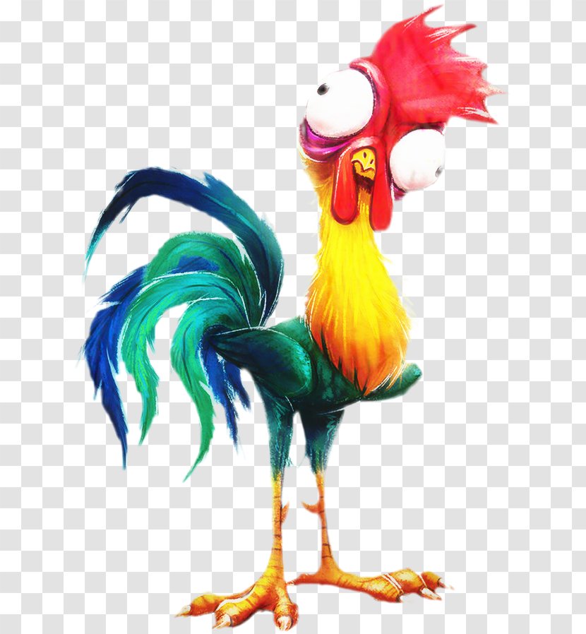 Hei The Rooster Chicken Disney Moana Pua Plush Drawing Transparent PNG