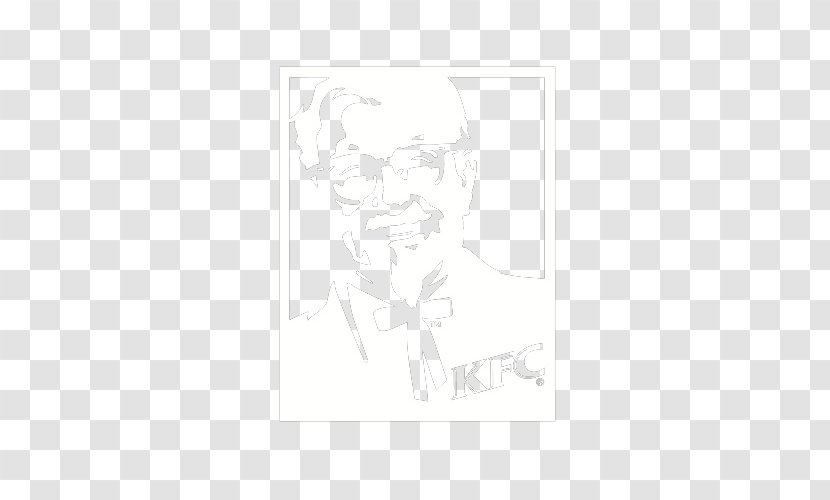Download Black And White Pattern - Rectangle - Kentucky Fried Chicken Grandfather Mark Transparent PNG