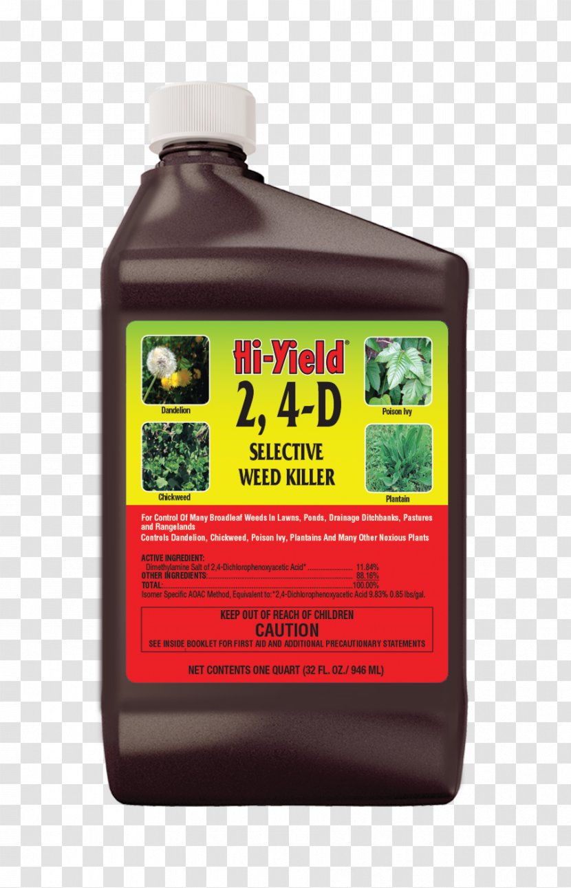Herbicide Insecticide 2,4-Dichlorophenoxyacetic Acid Lawn Permethrin - Liquid Transparent PNG