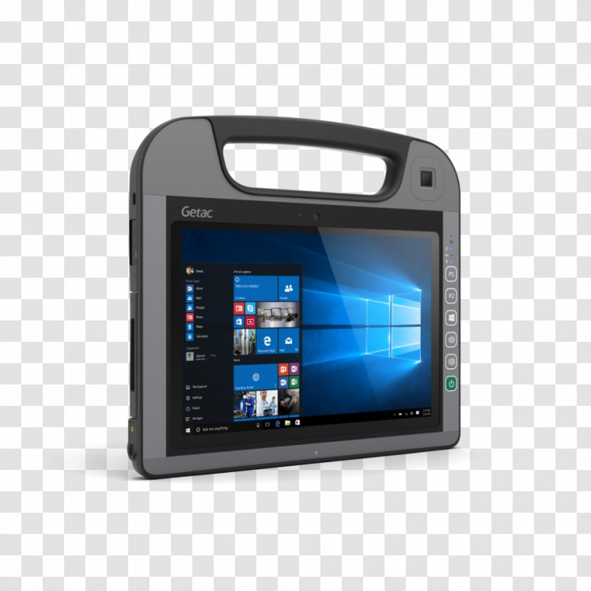 Laptop Rugged Computer Getac Windows 10 - Wifi Transparent PNG