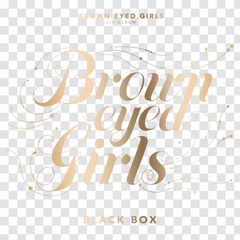 Logo Brown Eyed Girls Black Box K-pop 4Minute Transparent PNG