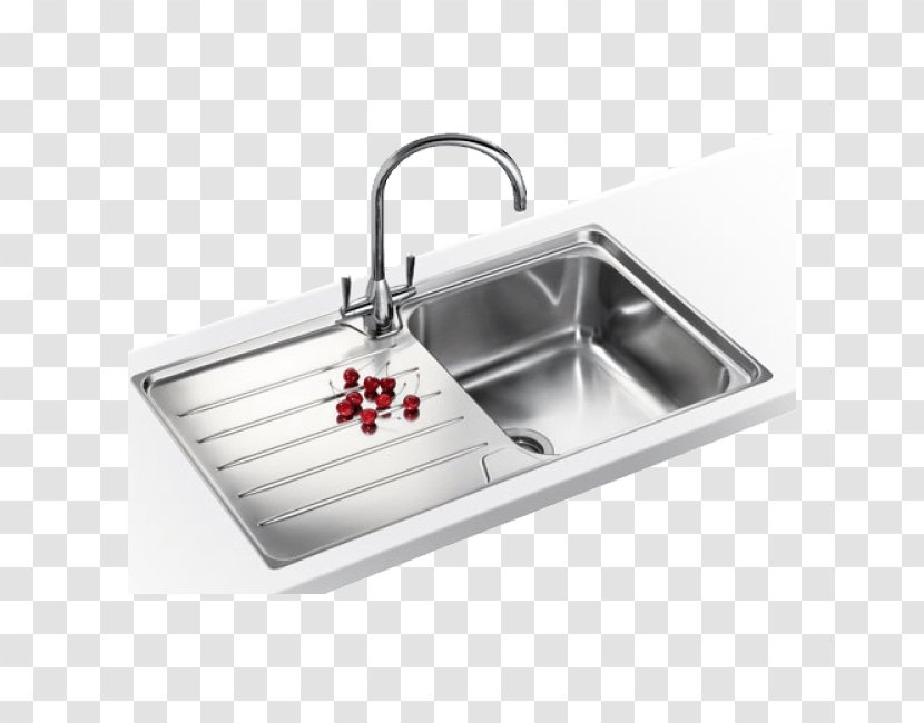 Tap Kitchen Sink Franke Stainless Steel Transparent PNG