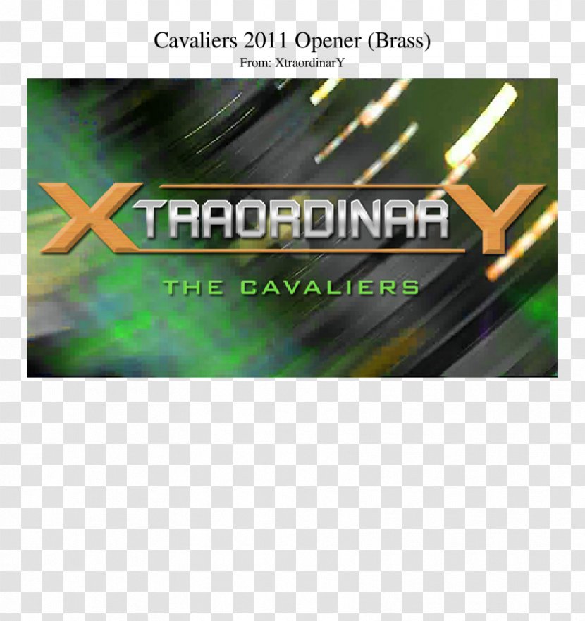 The Cavaliers Drum And Bugle Corps XtraordinarY International - Watercolor Transparent PNG