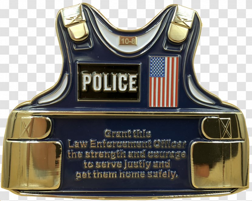 Challenge Coin Body Armor Police Armour - Law Enforcement - Of God Transparent PNG