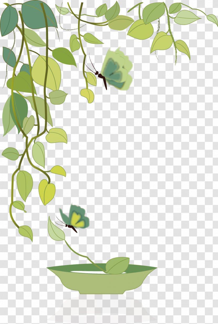 Green Leaf Illustration - Grass Transparent PNG