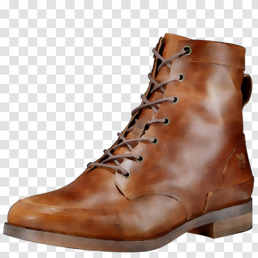 Leather Shoe Boot - Tan - Footwear Transparent PNG