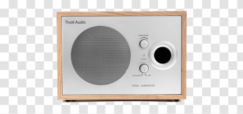 Tivoli Audio Model Subwoofer Loudspeaker Sound - Radio Receiver Transparent PNG