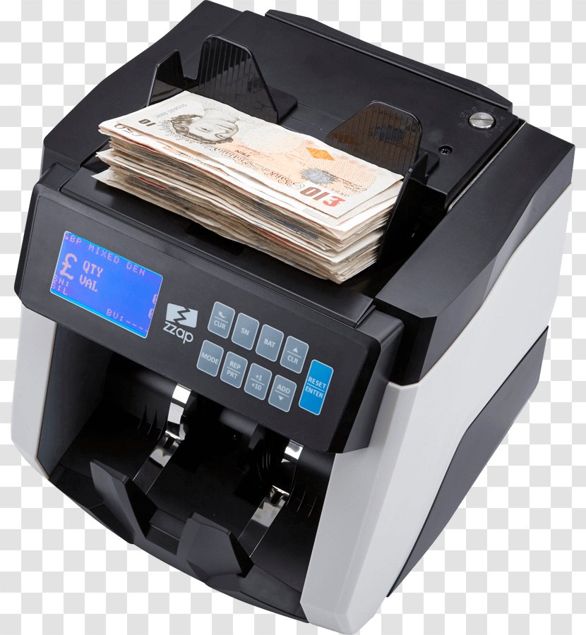 Laser Printing Inkjet Banknote Counter Printer - Counterfeit Money Transparent PNG