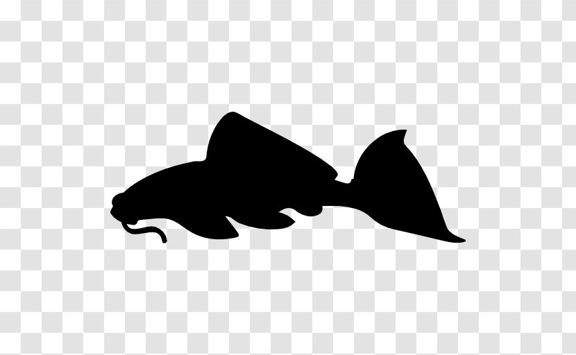 Silhouette Fish - Dolphin Transparent PNG