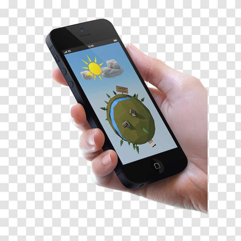 IOS Mobile App IPhone 5s Smartphone Apple - Technology - Low Poly Topology Transparent PNG