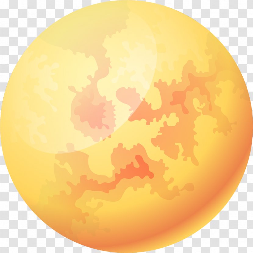 Yellow Planet Download Android - Decorative Patterns Transparent PNG