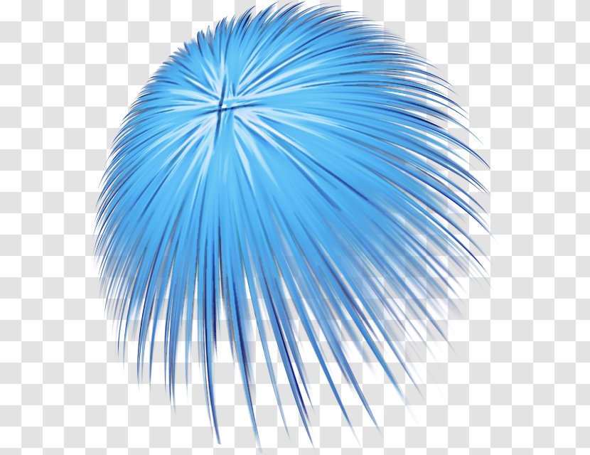Feather - Blue - Electric Transparent PNG