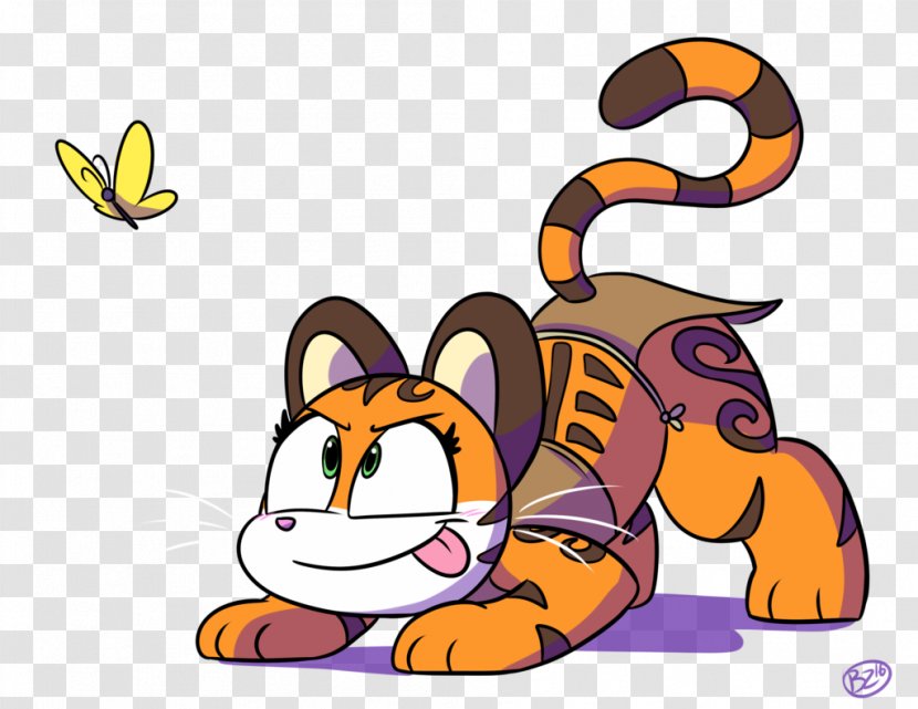 Cat Tiger Cartoon Keyword Tool Clip Art Transparent PNG
