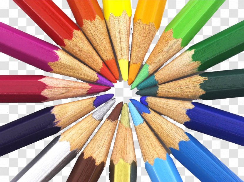 Colored Pencil Clip Art - Colorful Transparent PNG