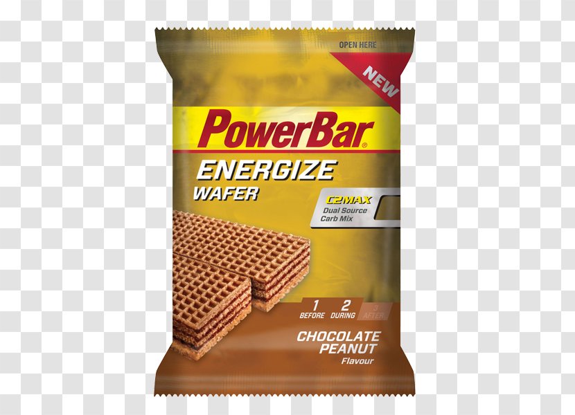 POWERBAR Energize Wafer Berry Yoghurt 12 Pieces/box, Sports Food Peanut Chocolate - Snack Transparent PNG