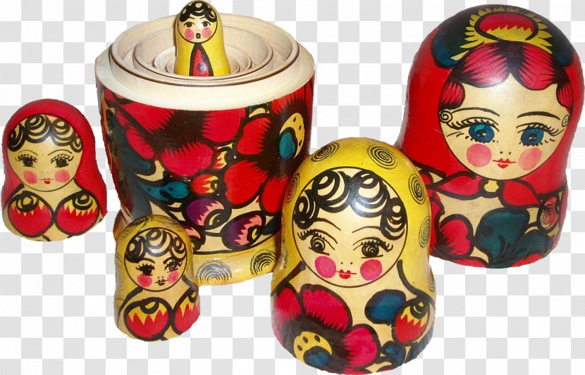Matryoshka Doll Souvenir Russia Nesting - Hat Transparent PNG