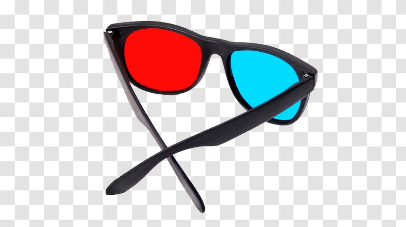 Glasses Goggles Anaglyph 3D Polarized System Film - 3d - Icon Transparent PNG