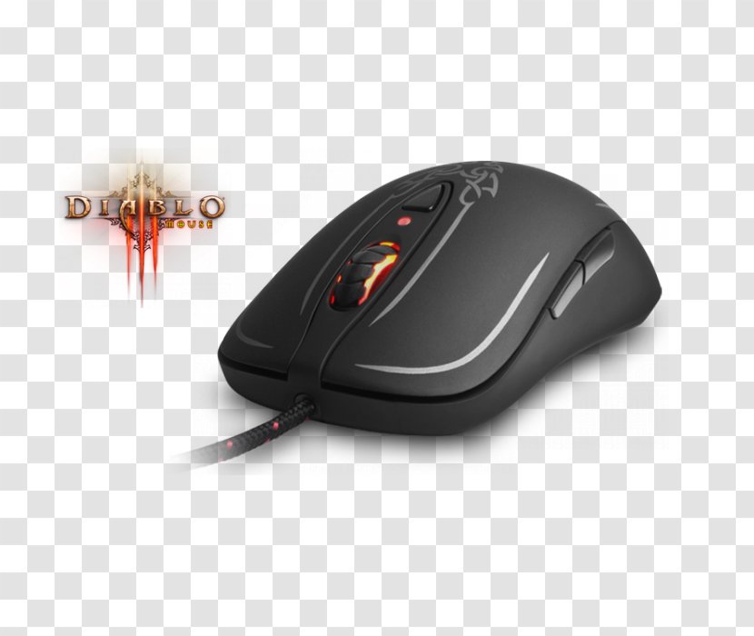 Diablo III: Reaper Of Souls World Warcraft: Cataclysm SteelSeries Computer Mouse - Blizzard Entertainment - Series Transparent PNG
