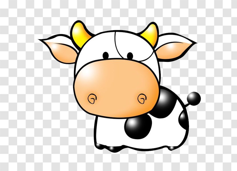 Cartoon Download Illustration - Art - A Cow Transparent PNG