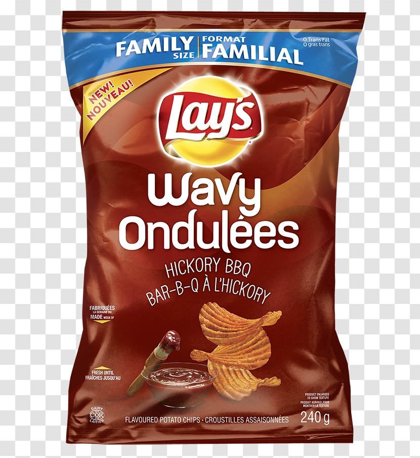 Potato Chip Barbecue Lay's Frito-Lay Flavor - Snack - Delicious Chips Transparent PNG