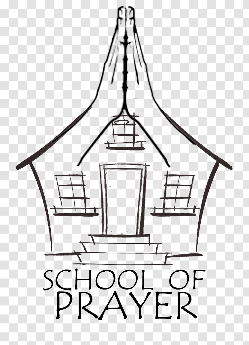 One-room School Drawing Escuela Coloring Book - Area - Prayer Transparent PNG