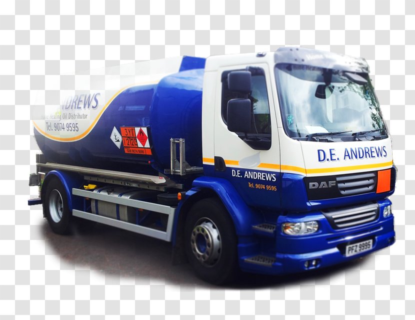 D E Andrews Oil Cargo Commercial Vehicle Heating - Car Transparent PNG