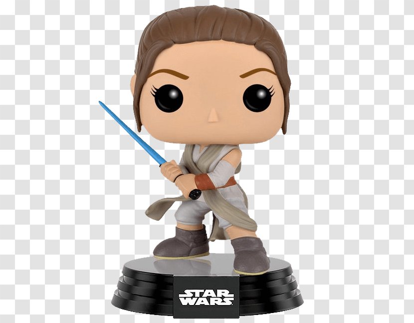 Rey Luke Skywalker Funko Action & Toy Figures Bobblehead - Star Wars Transparent PNG