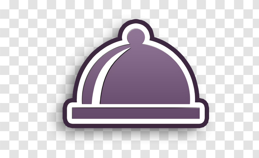 Plate Icon Kitchen Icon Covered Plate Of Food Icon Transparent PNG