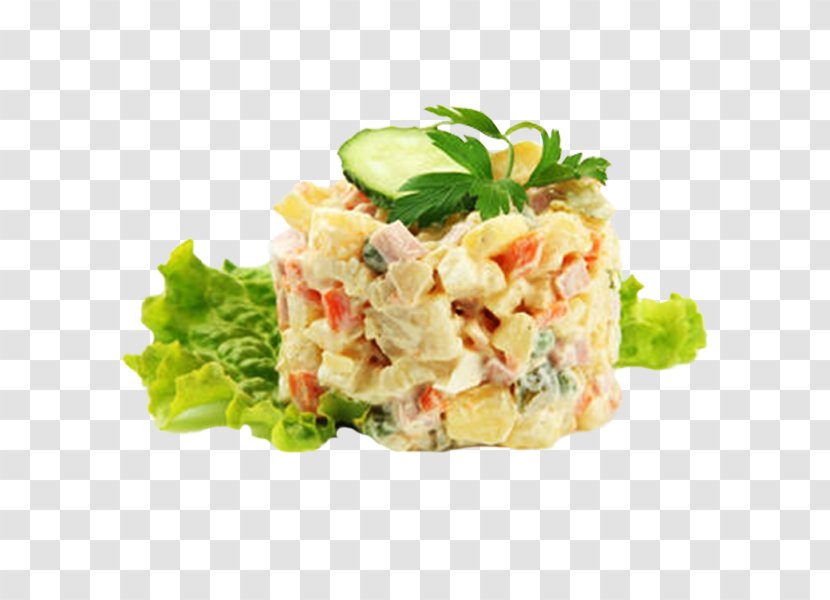 Tuna Salad Olivier Recipe Vegetarian Cuisine - Stamppot Transparent PNG