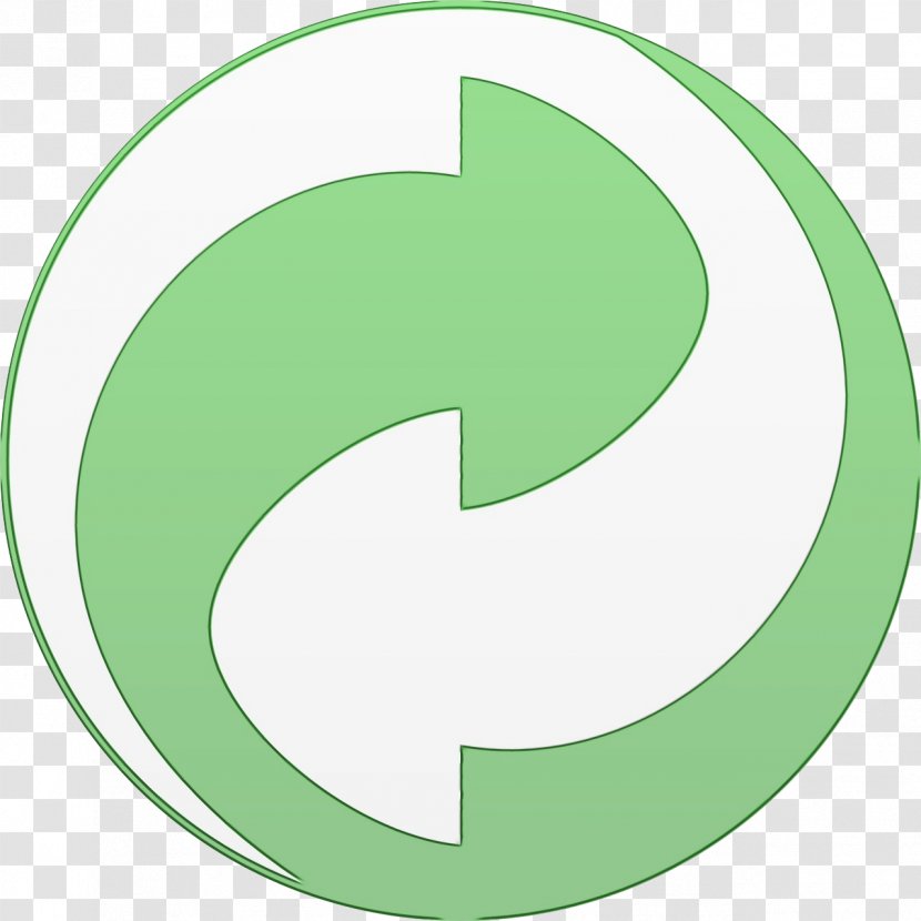 Green Circle Symbol Clip Art Font - Paint - Number Logo Transparent PNG