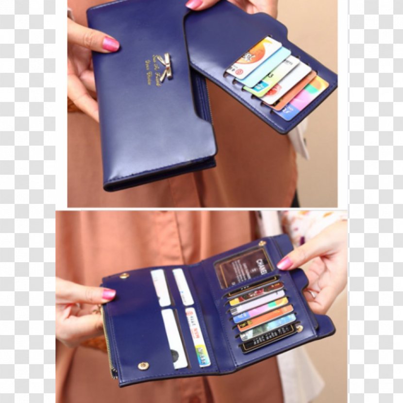 Wallet Zipper Money Clip Bag Fashion - Female Card Transparent PNG