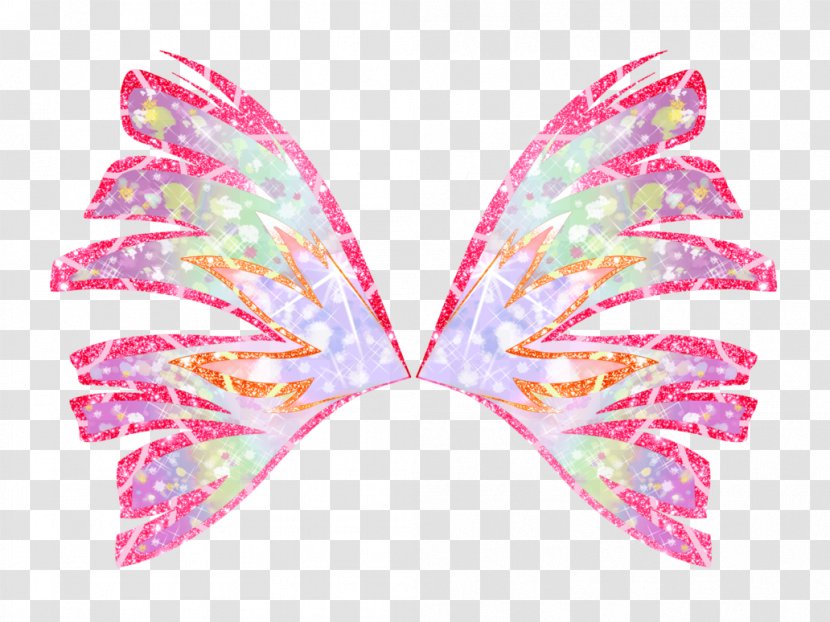 Bloom Tecna Flora Musa Aisha - Pink - Wings Transparent PNG