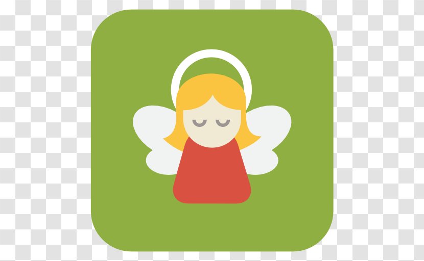 Grass Logo Yellow Fictional Character - Smile - Angel Transparent PNG