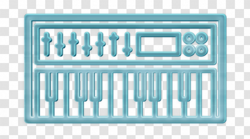 Piano Icon Detailed Devices Icon Synthesizer Icon Transparent PNG