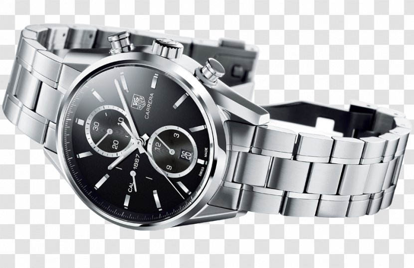 TAG Heuer WatchTime Chronograph Clock - Counterfeit Watch Transparent PNG