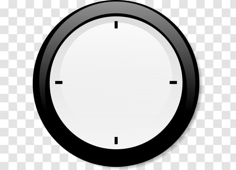 Clock Clip Art - Watch - Blank Analog Transparent PNG