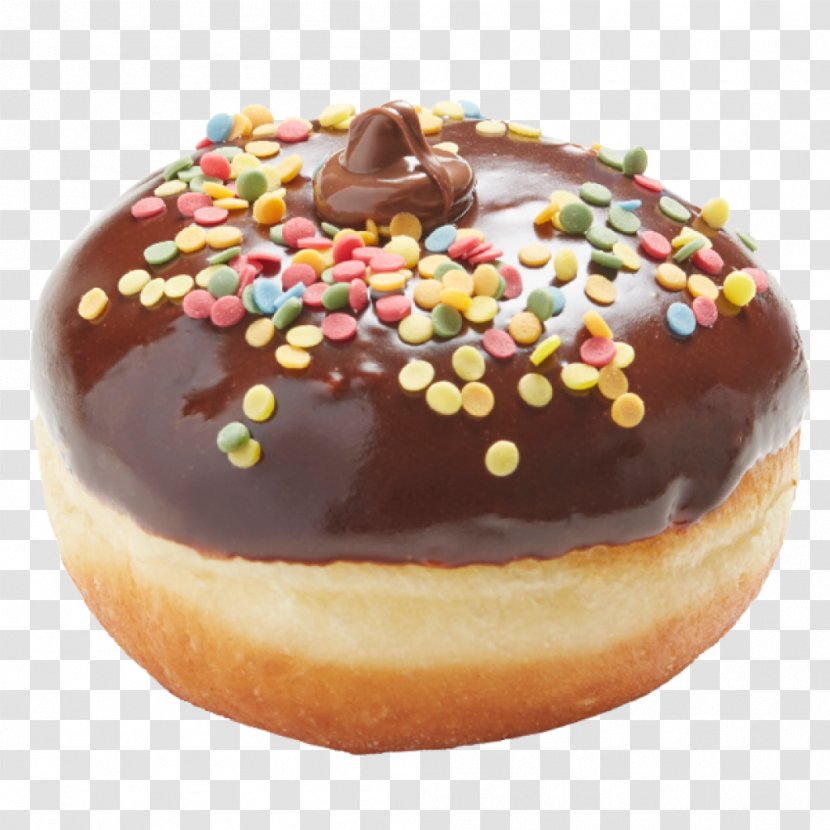 Donuts Sufganiyah Cream Petit Four Glaze - Finger Food - Donut Transparent PNG