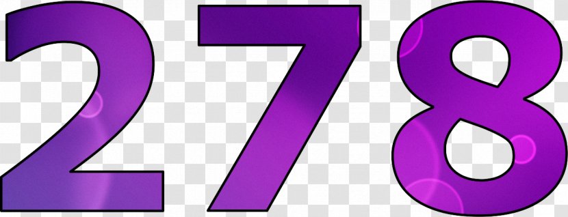 Logo Brand Number - Purple - 65 Transparent PNG