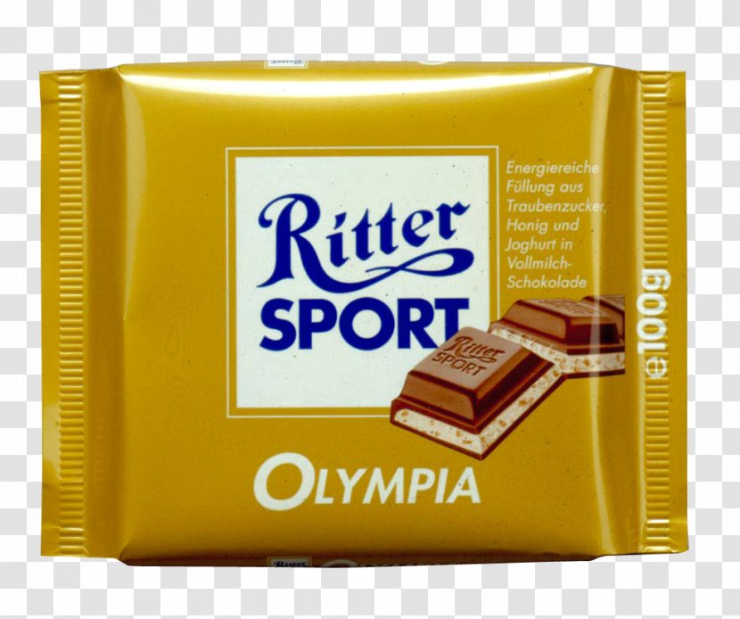 Chocolate Bar Coconut Milk Ritter Sport - Brand Transparent PNG