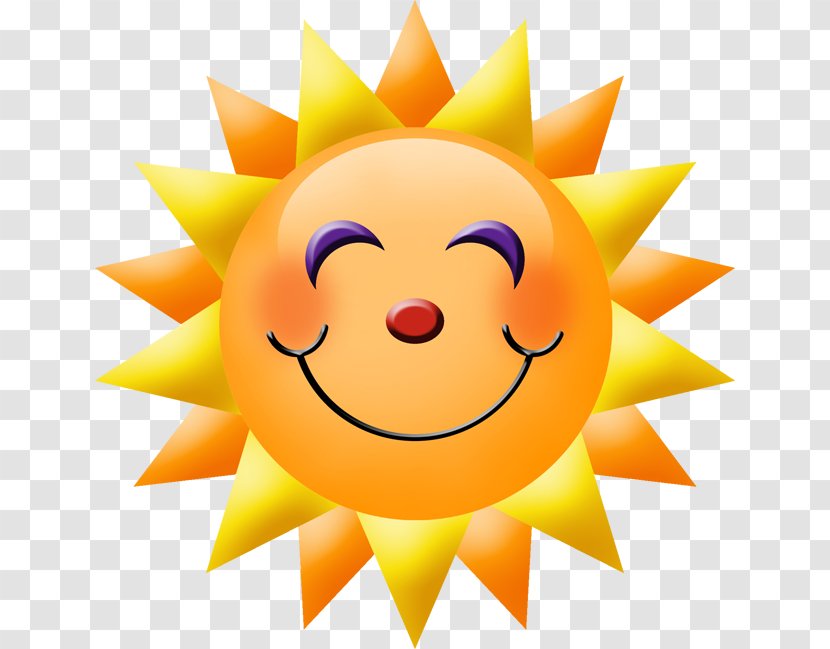 Download Clip Art - Smiley - Happy Sun Transparent PNG