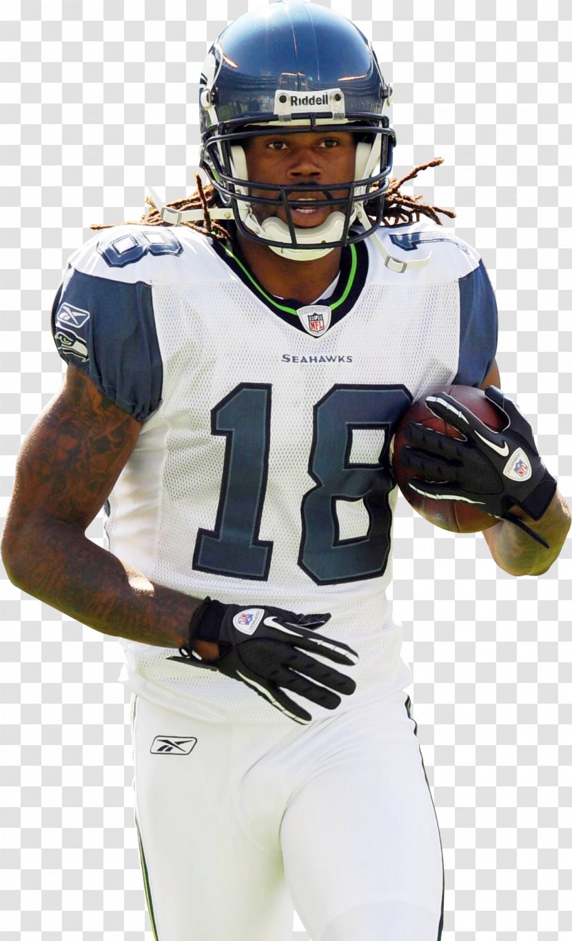 American Football Protective Gear In Sports Helmets Personal Equipment - Defensive Tackle - Seattle Seahawks Transparent PNG