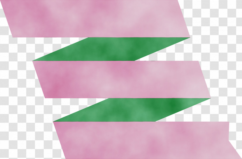 Pink Green Construction Paper Magenta Paper Transparent PNG