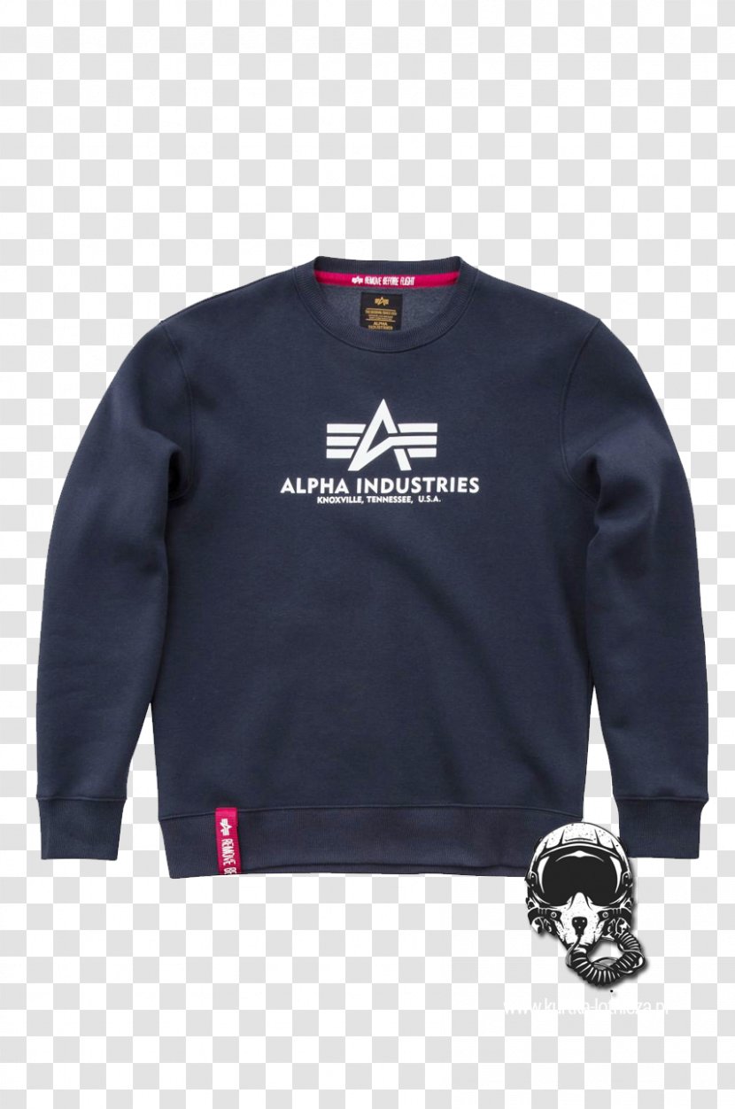Hoodie T-shirt Flight Jacket Alpha Industries - Blouson Transparent PNG