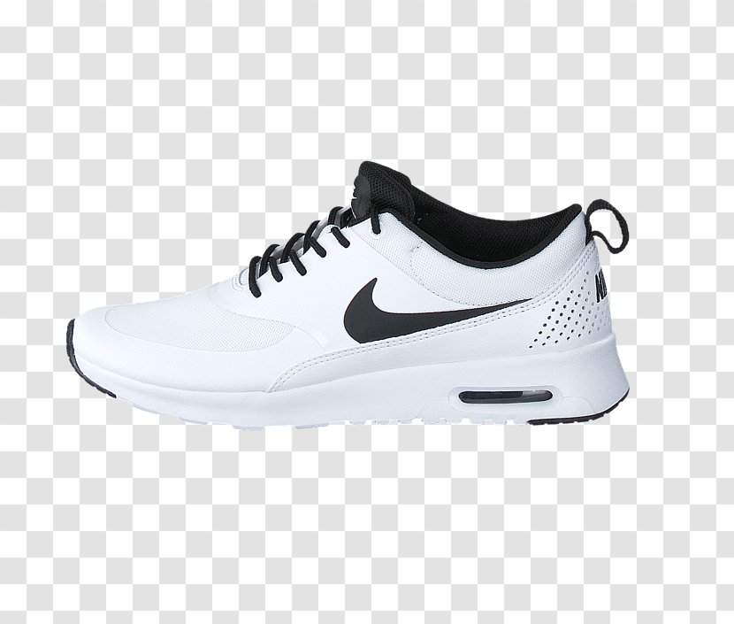 Sports Shoes Nike Free Air Max Thea White Black - Footwear Transparent PNG