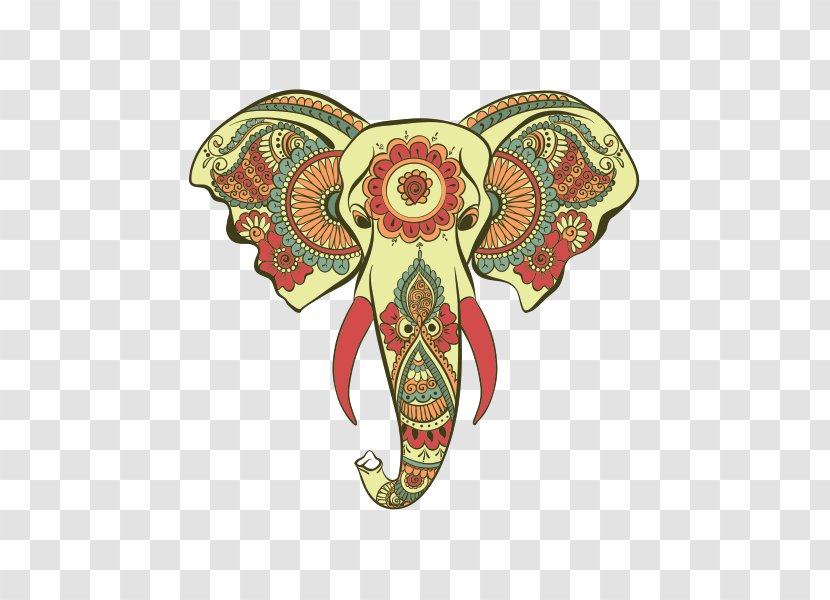Hinduism Ganesha Drawing Elephant - Silhouette Transparent PNG