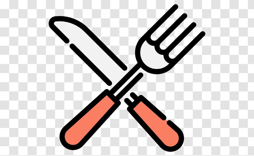 Knife Fork Cutlery Kitchen Utensil Icon - Spoon - A And Transparent PNG