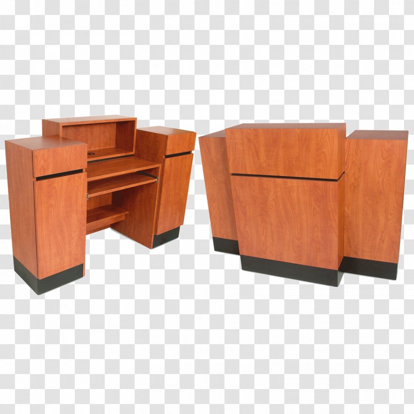 Bedside Tables Wood Stain Varnish Hardwood - Reception Desk Transparent PNG