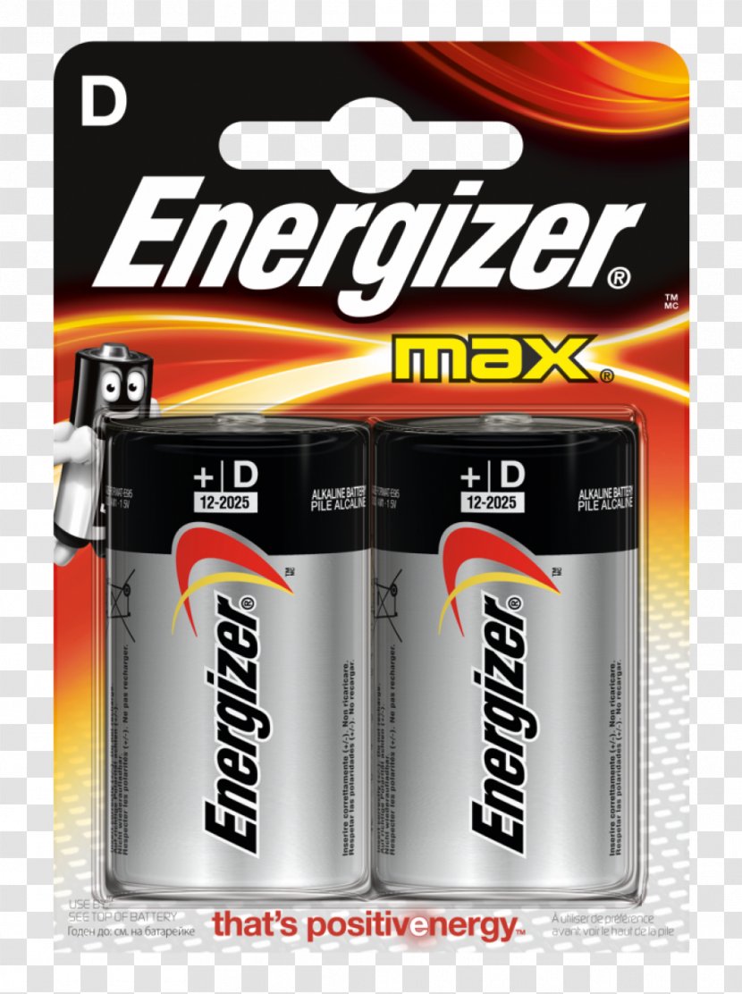 D Battery Alkaline Nine-volt Electric Duracell - Brand Transparent PNG
