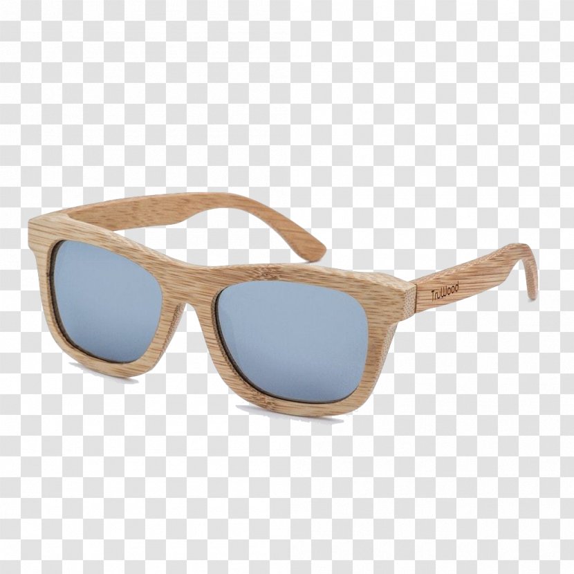 Ray-Ban Original Wayfarer Classic Aviator Sunglasses - Eyewear - Summer Wood Wooden Frame Transparent PNG